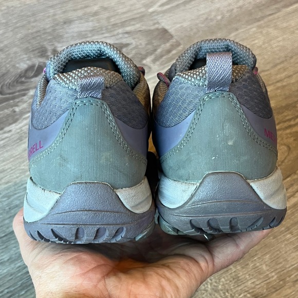 Merrell Siren Edge 3 Hiking Shoes Gray Lilac Womens 7 UK 4.5 EU 37.5 - Picture 5 of 8